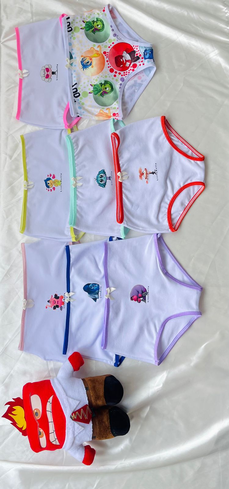 Docena pantie niña en algodon estampado intensamente 2