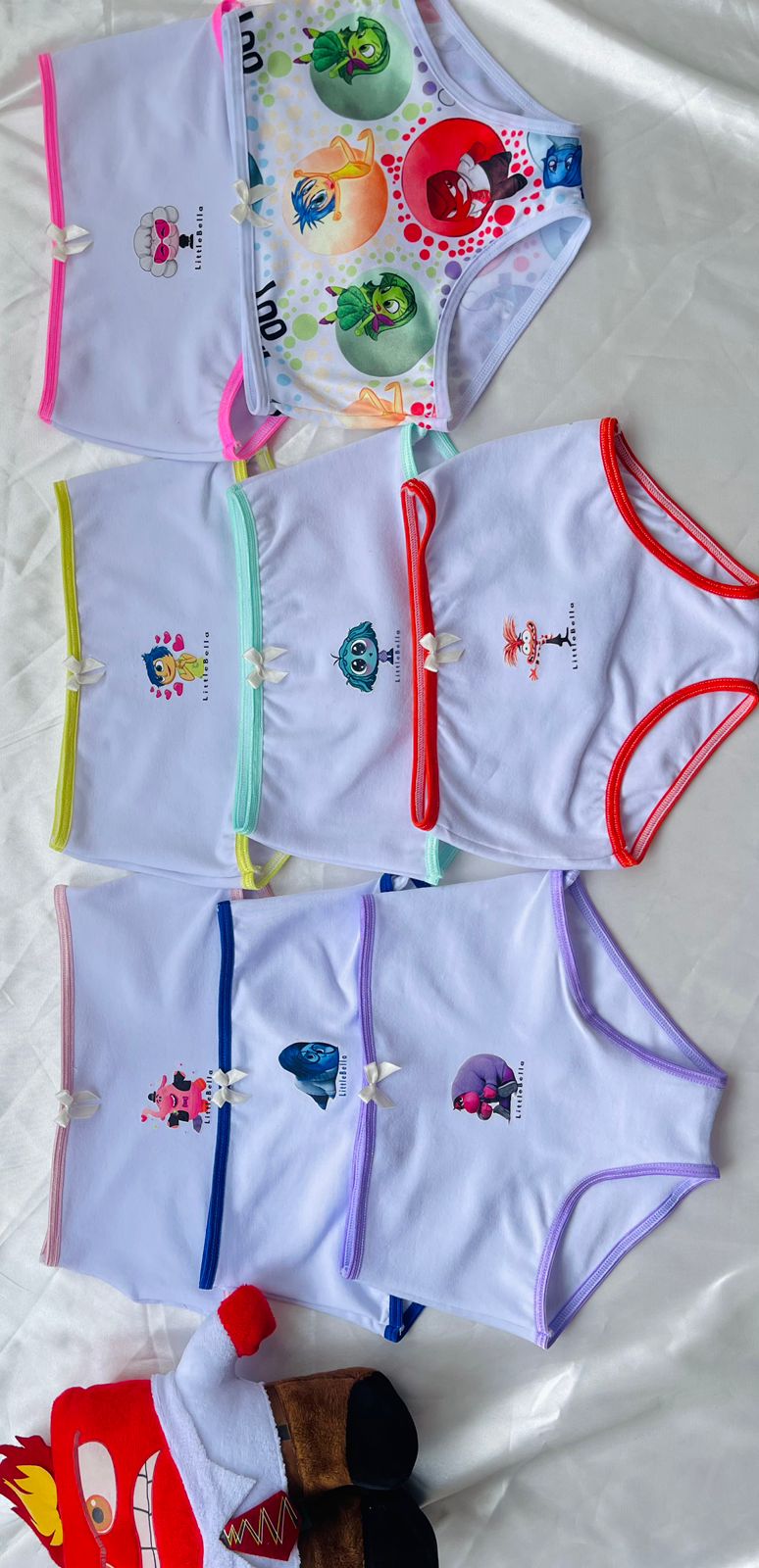 Docena pantie niña en algodon estampado intensamente 2