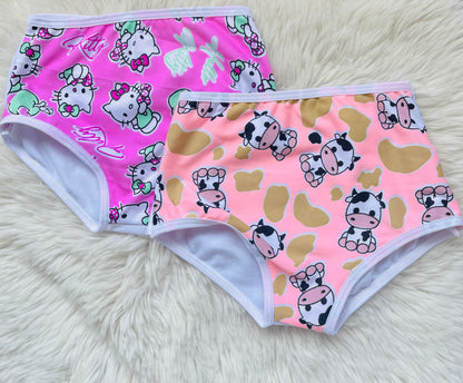 DOCENA PANTIE NIÑA EN ALGODON