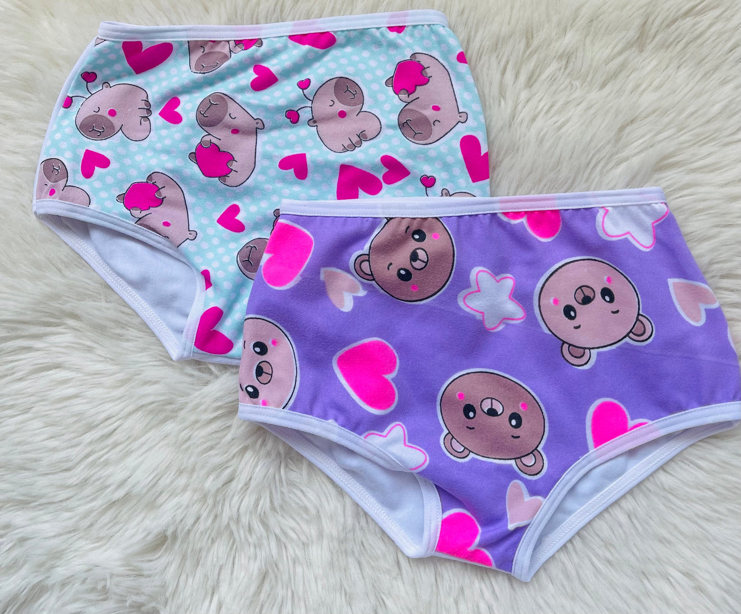 DOCENA PANTIE NIÑA EN ALGODON