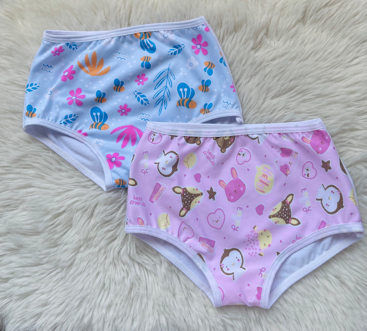 DOCENA PANTIE NIÑA EN ALGODON