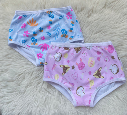 DOCENA PANTIE NIÑA EN ALGODON