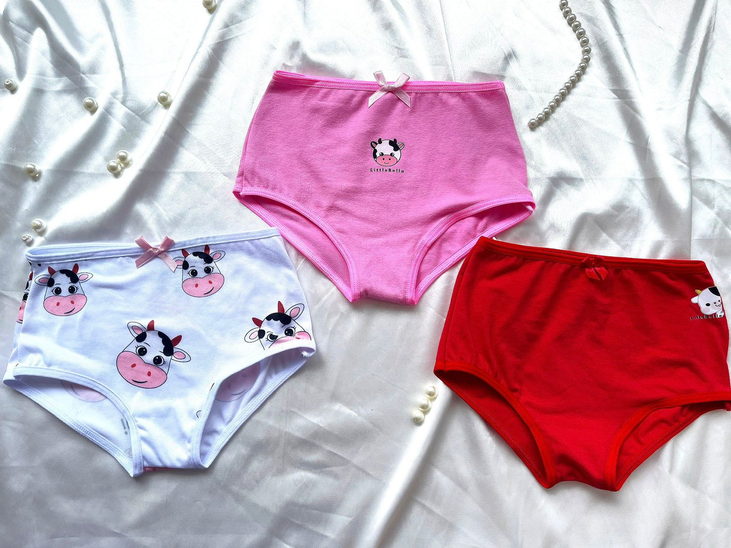 DOCENA PANTIE NIÑA EN ALGODON