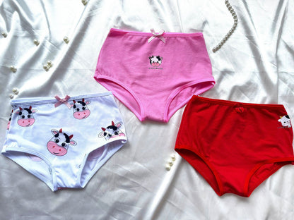 DOCENA PANTIE NIÑA EN ALGODON
