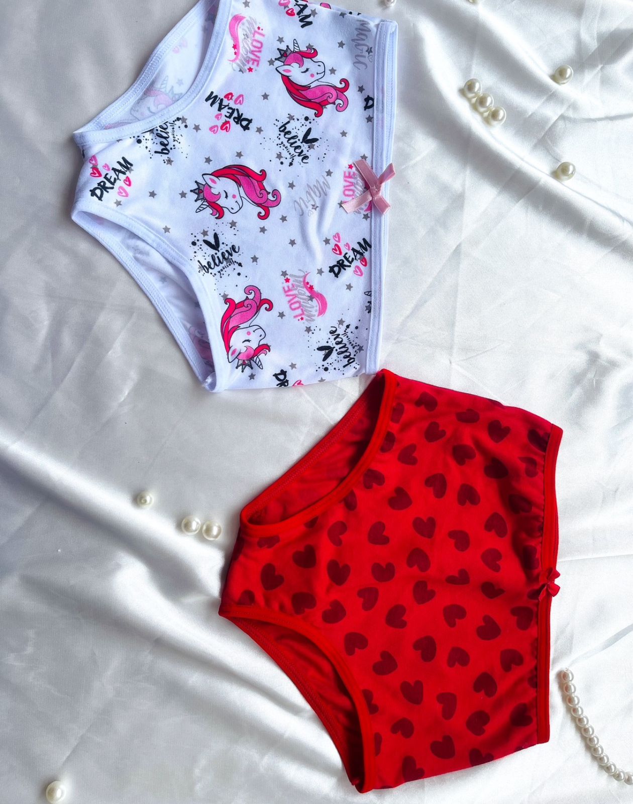 DOCENA PANTIE NIÑA EN ALGODON
