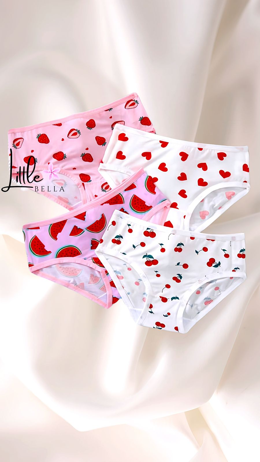 DOCENA PANTIE NIÑA EN ALGODON